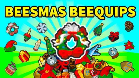 Every Beesmas Beequip in Bee Swarm Simulator, How to get .
